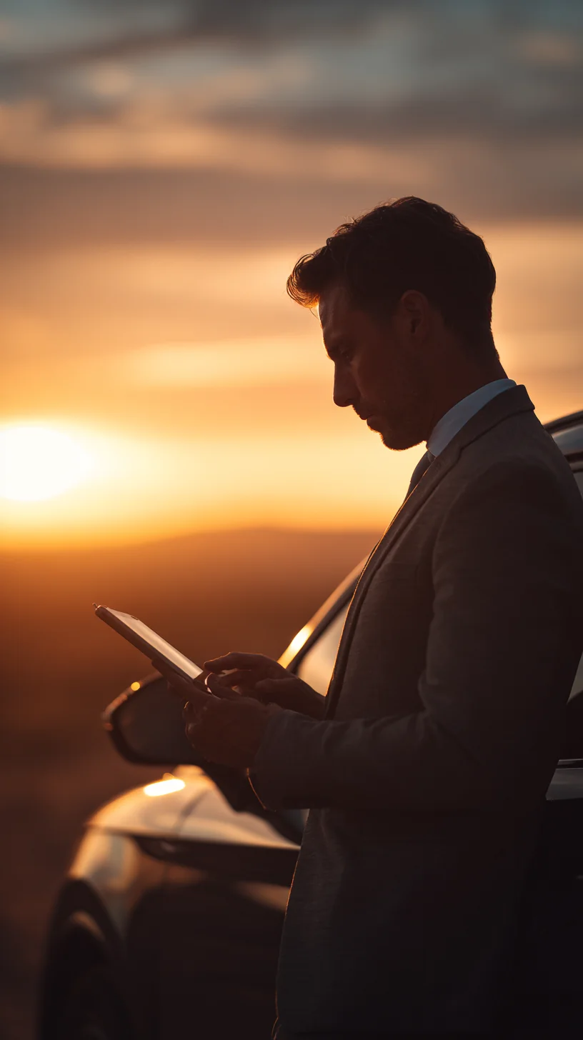 Клиент получает ключи от восстановленного автомобиля после ремонта